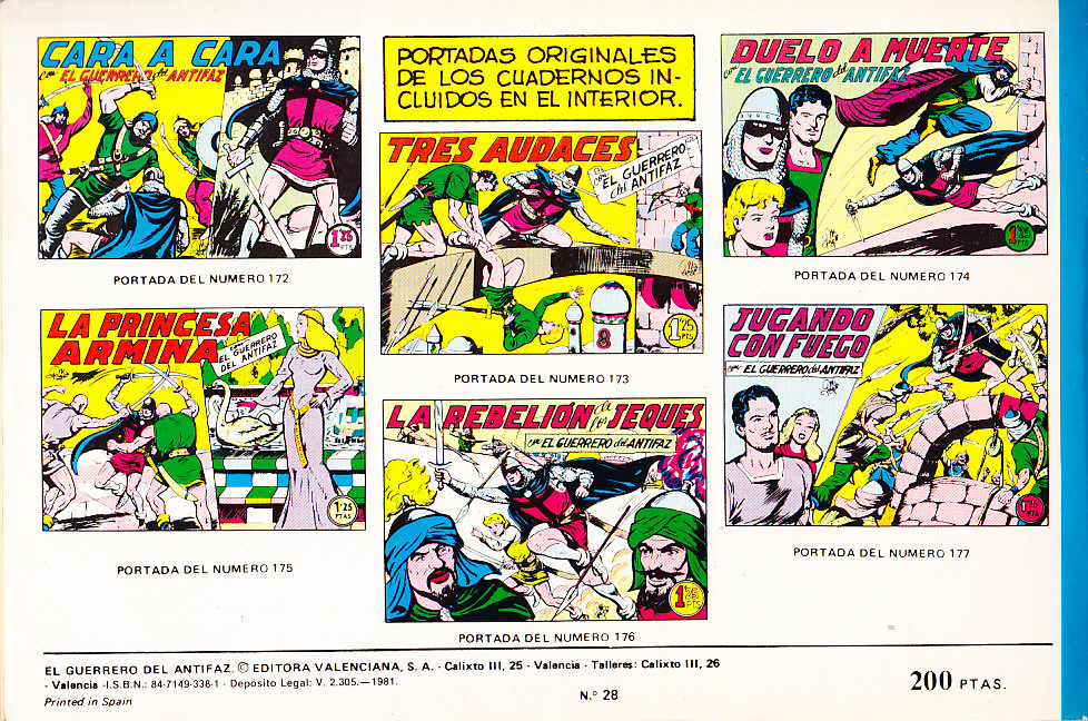 EL GUERRERO DEL ANTIFAZ