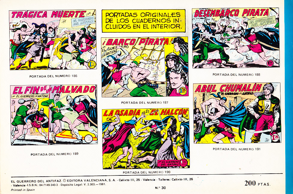 EL GUERRERO DEL ANTIFAZ