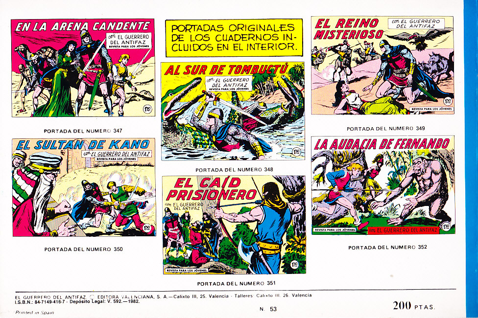 EL GUERRERO DEL ANTIFAZ