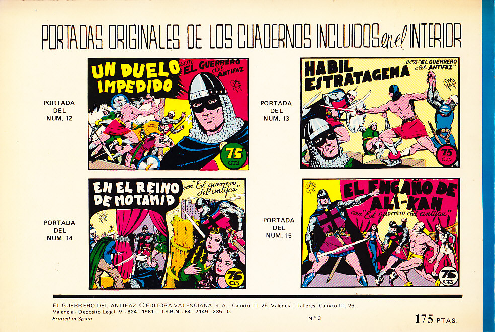 EL GUERRERO DEL ANTIFAZ