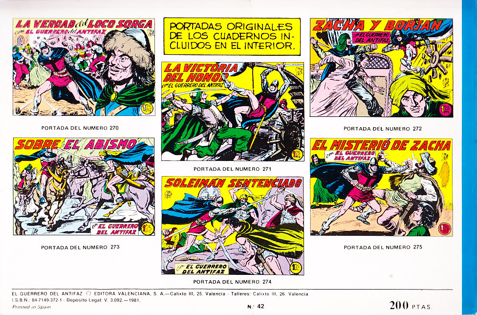 EL GUERRERO DEL ANTIFAZ