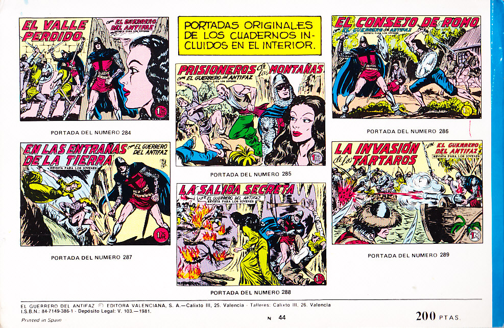 EL GUERRERO DEL ANTIFAZ