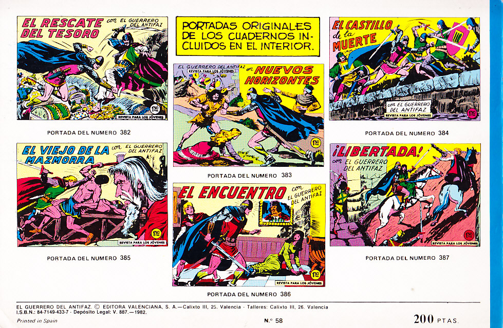 EL GUERRERO DEL ANTIFAZ