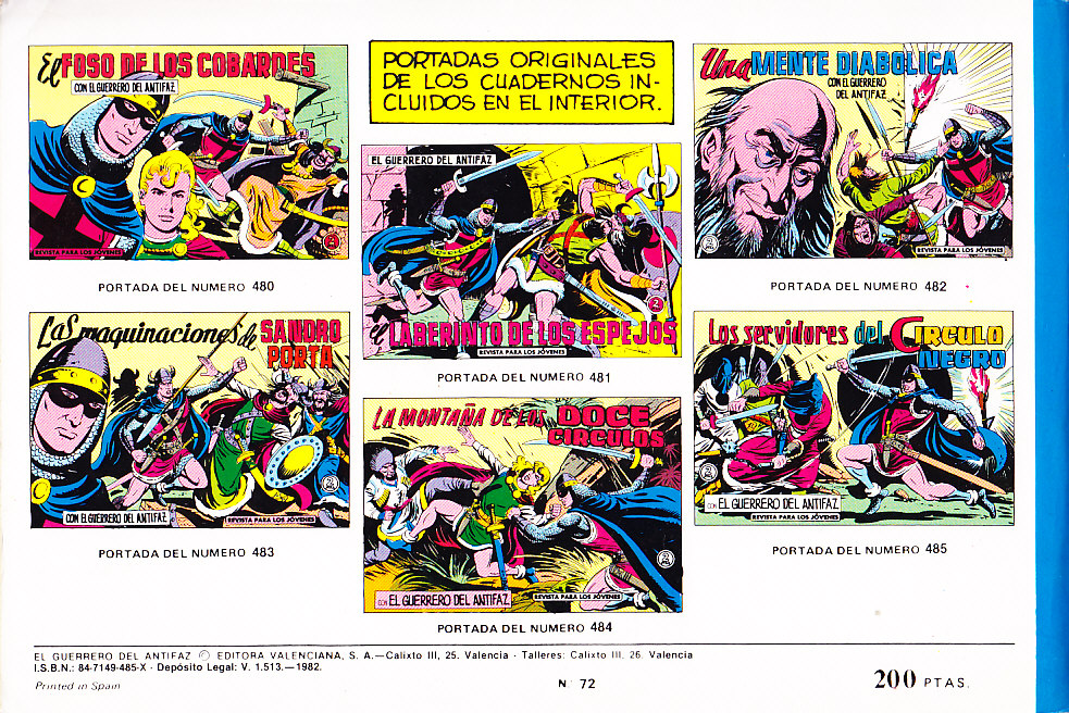 EL GUERRERO DEL ANTIFAZ