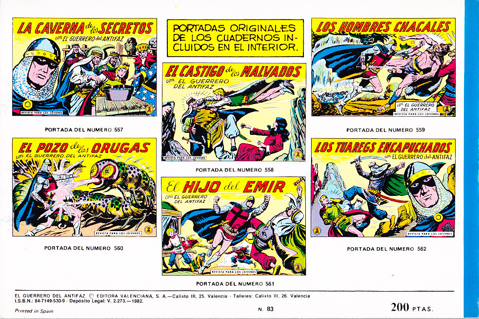 EL GUERRERO DEL ANTIFAZ