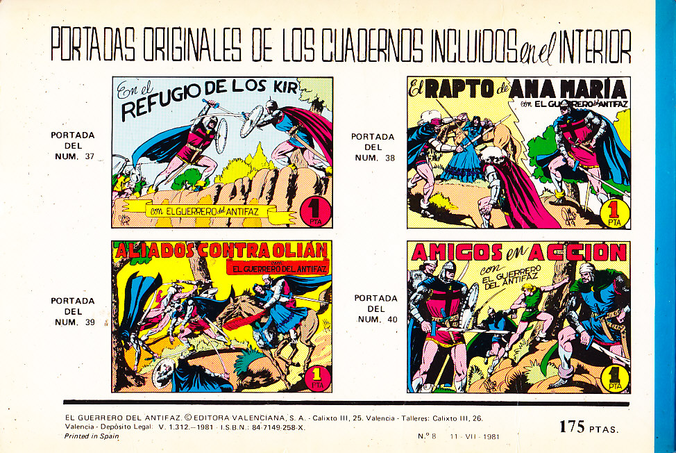 EL GUERRERO DEL ANTIFAZ