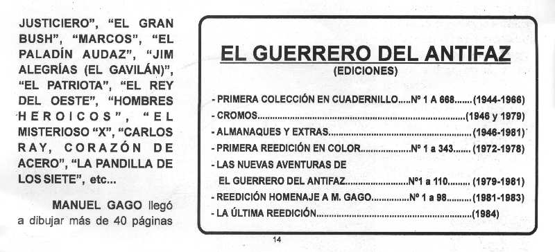 EL GUERRERO DEL ANTIFAZ EN L'ART 9