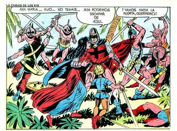 ANA MARIA, EL GUERRERO Y SU HIJO ADOLFITO