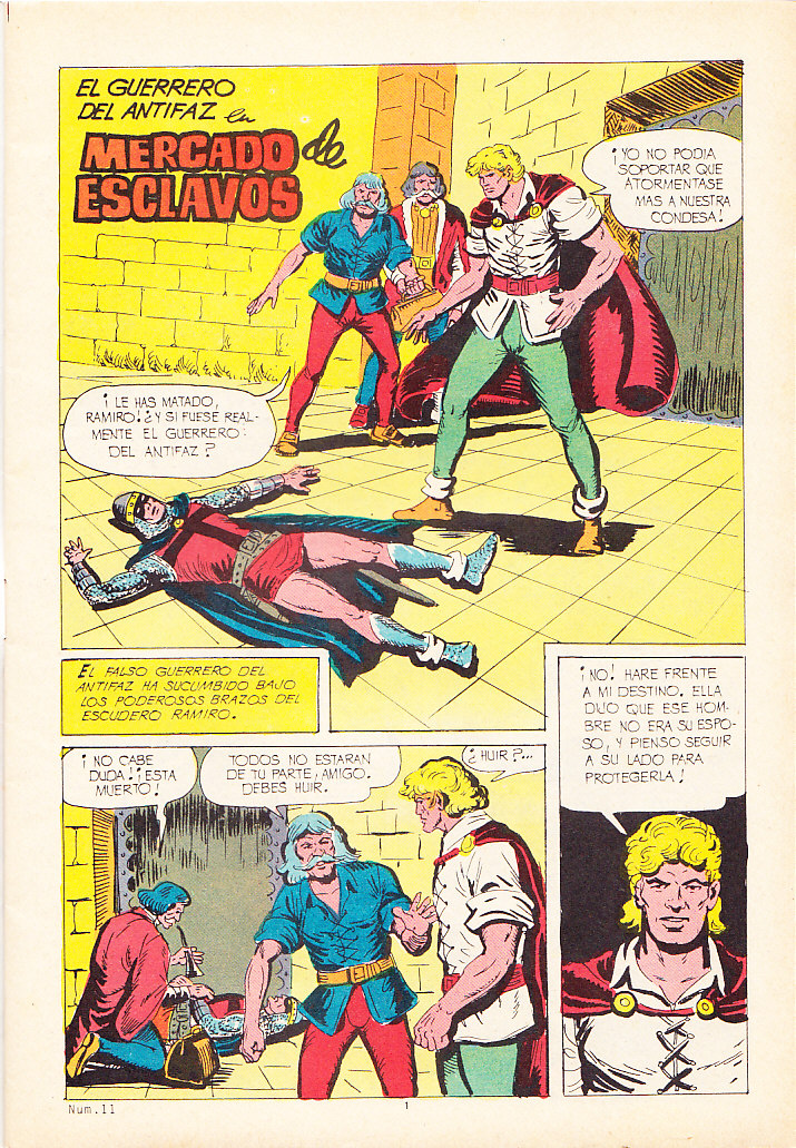 NUEVAS AVENTURAS DE EL GUERRERO DEL ANTIFAZ