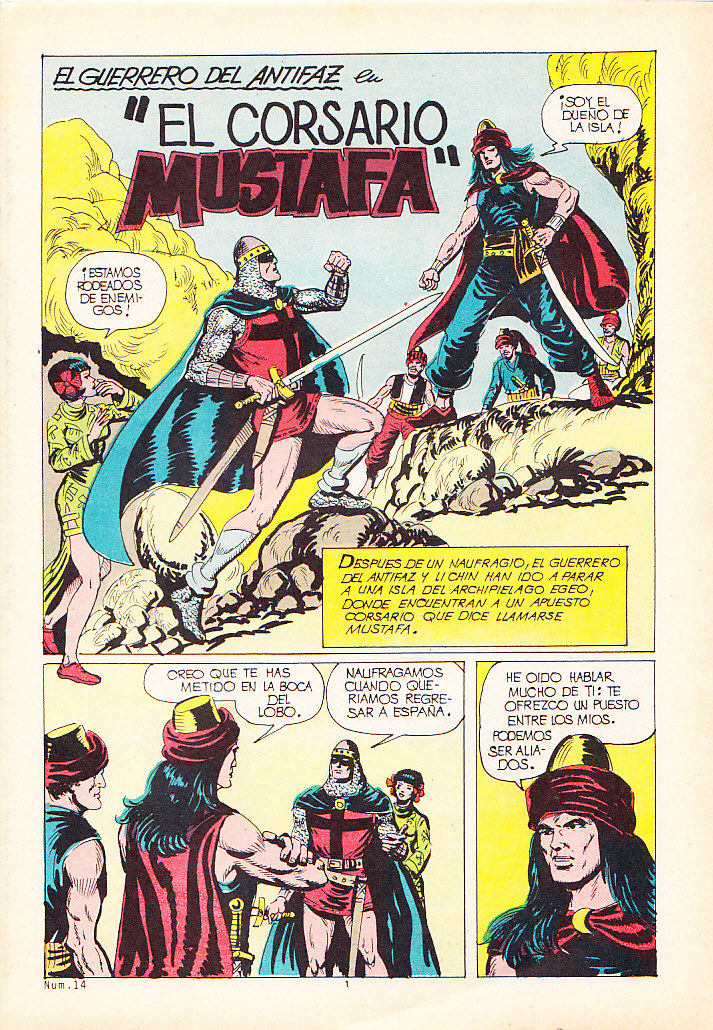 NUEVAS AVENTURAS DE EL GUERRERO DEL ANTIFAZ