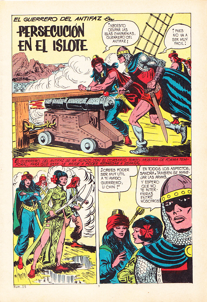 NUEVAS AVENTURAS DE EL GUERRERO DEL ANTIFAZ