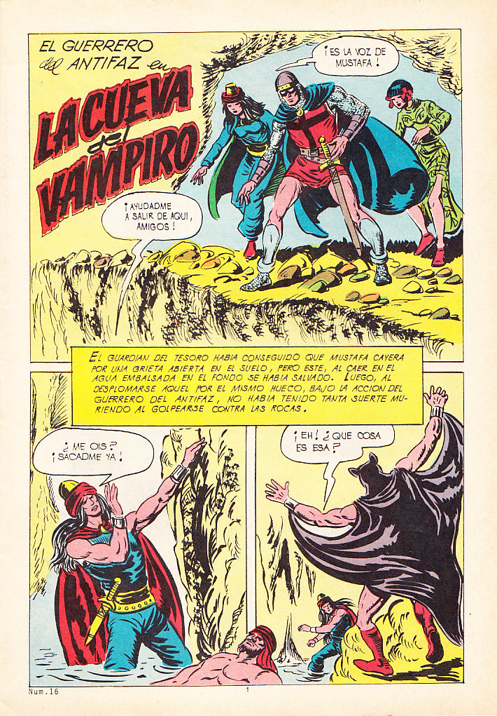 NUEVAS AVENTURAS DE EL GUERRERO DEL ANTIFAZ