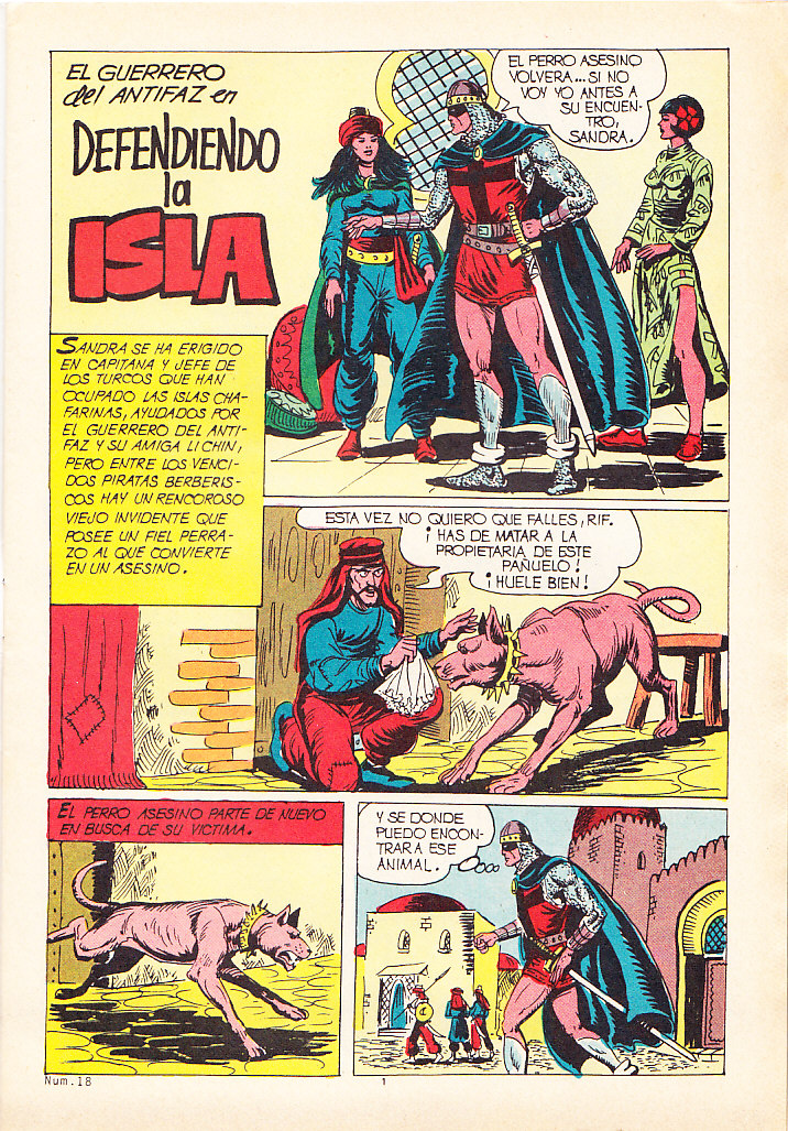 NUEVAS AVENTURAS DE EL GUERRERO DEL ANTIFAZ