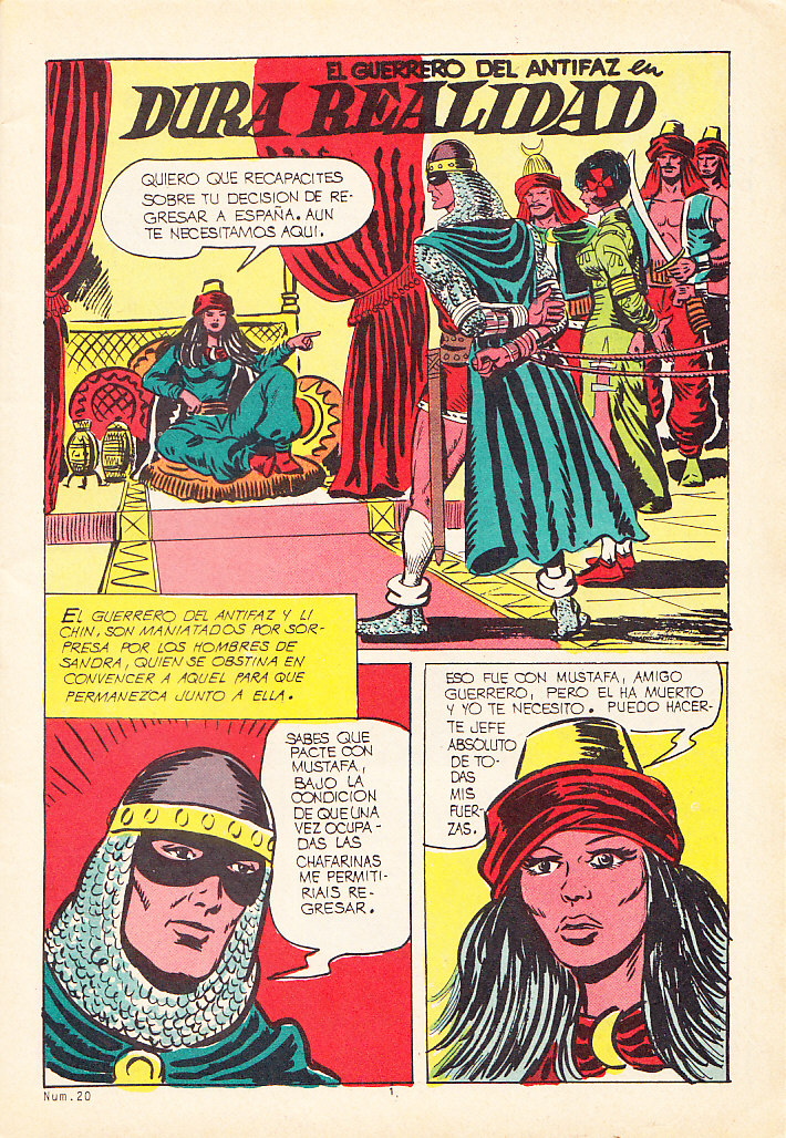 NUEVAS AVENTURAS DE EL GUERRERO DEL ANTIFAZ