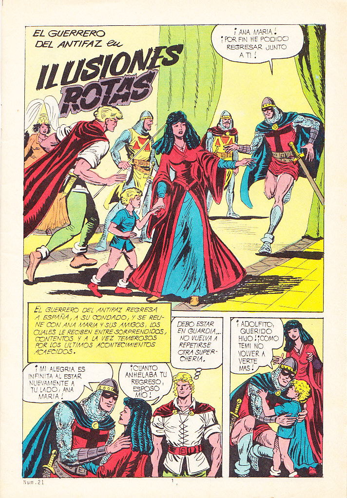 NUEVAS AVENTURAS DE EL GUERRERO DEL ANTIFAZ