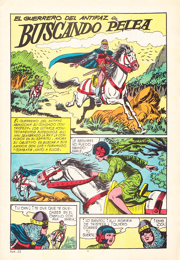 NUEVAS AVENTURAS DE EL GUERRERO DEL ANTIFAZ