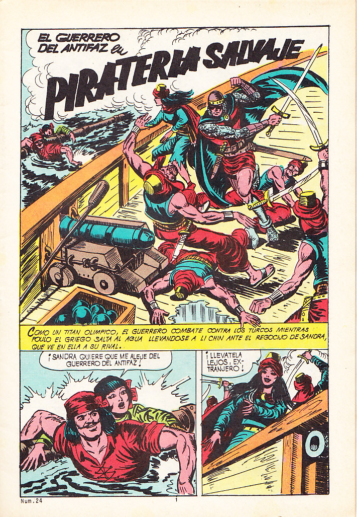 NUEVAS AVENTURAS DE EL GUERRERO DEL ANTIFAZ