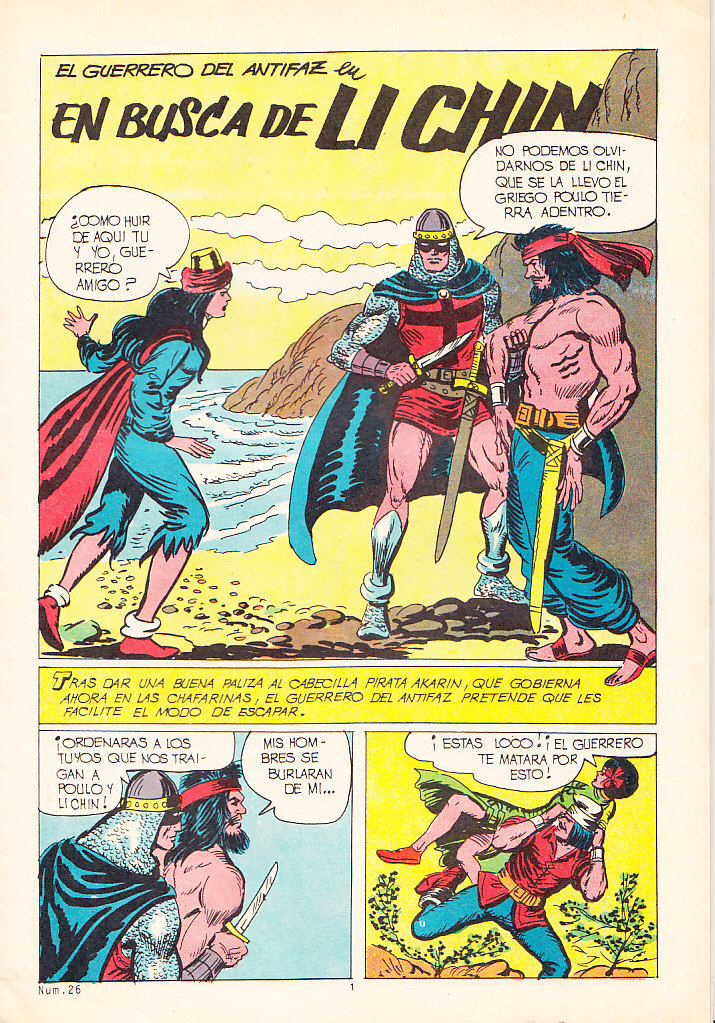 NUEVAS AVENTURAS DE EL GUERRERO DEL ANTIFAZ