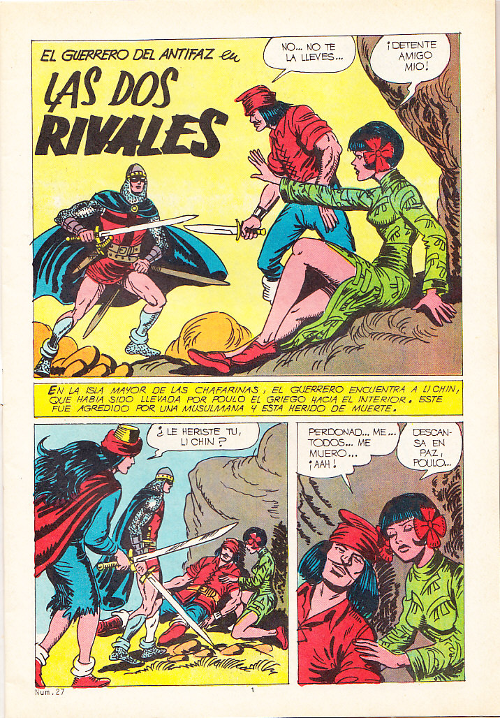 NUEVAS AVENTURAS DE EL GUERRERO DEL ANTIFAZ