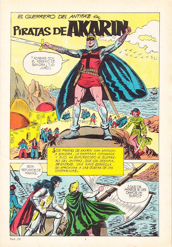 NUEVAS AVENTURAS DE EL GUERRERO DEL ANTIFAZ