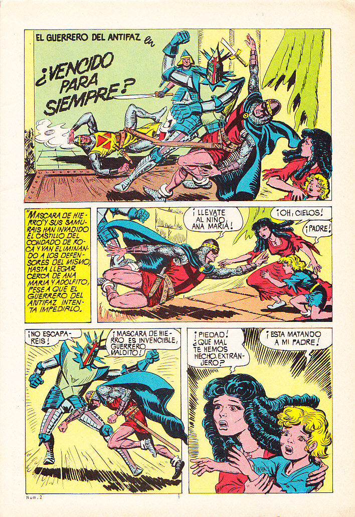 NUEVAS AVENTURAS DE EL GUERRERO DEL ANTIFAZ