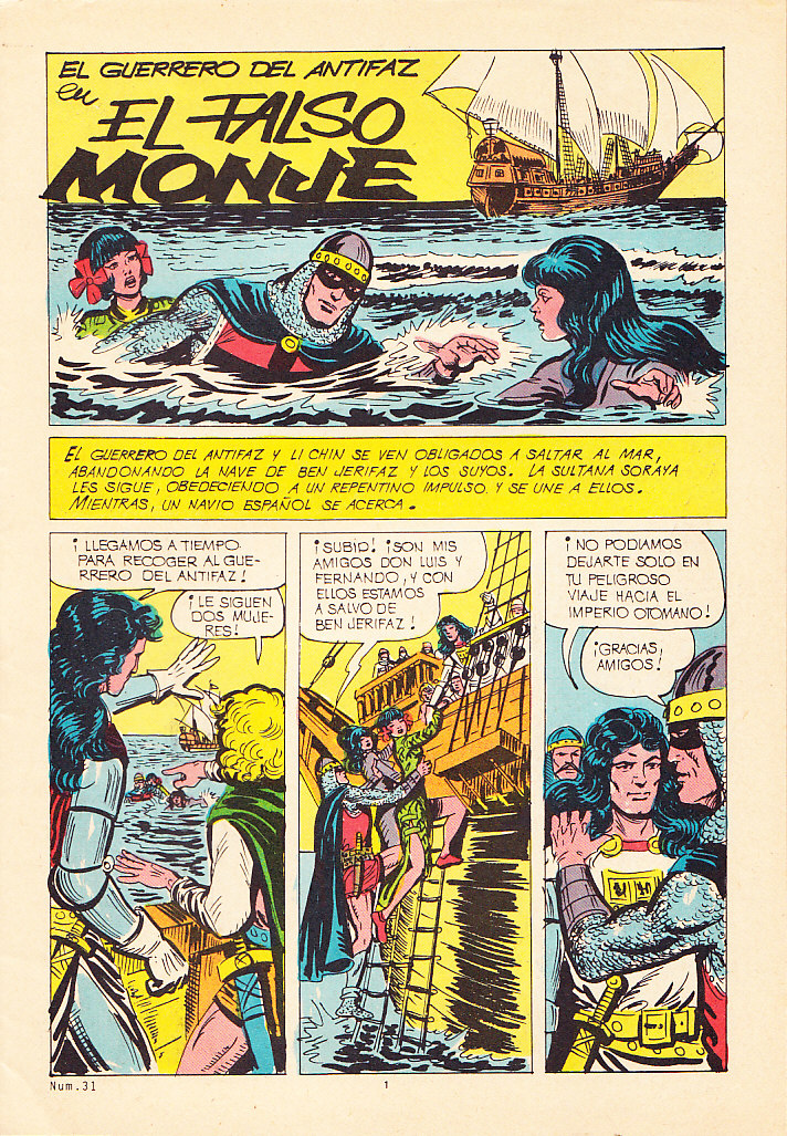 NUEVAS AVENTURAS DE EL GUERRERO DEL ANTIFAZ