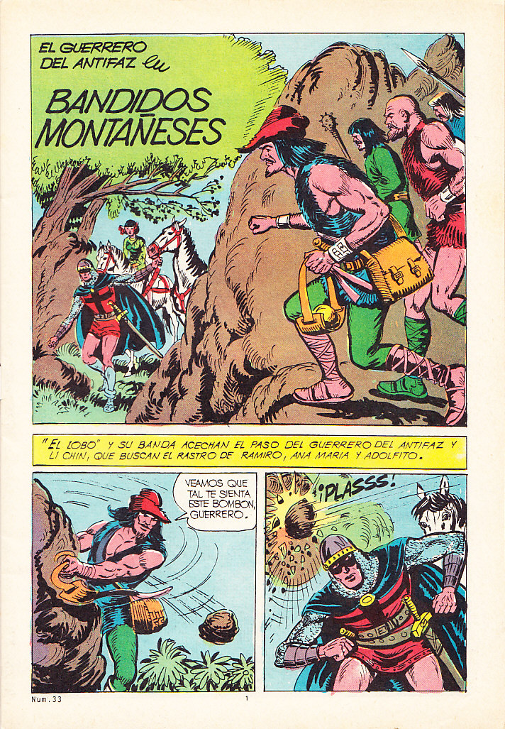 NUEVAS AVENTURAS DE EL GUERRERO DEL ANTIFAZ