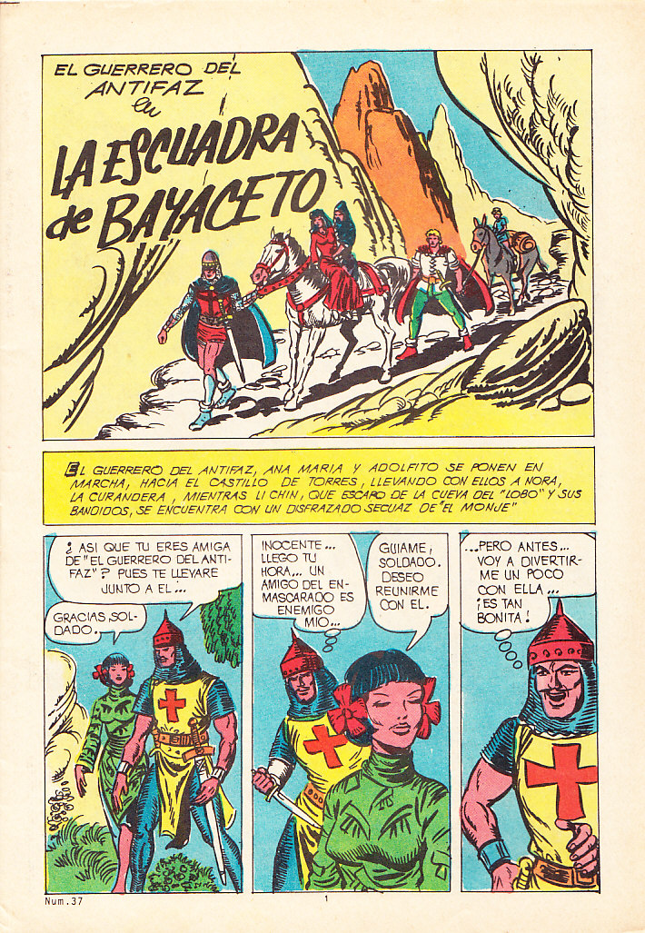 NUEVAS AVENTURAS DE EL GUERRERO DEL ANTIFAZ