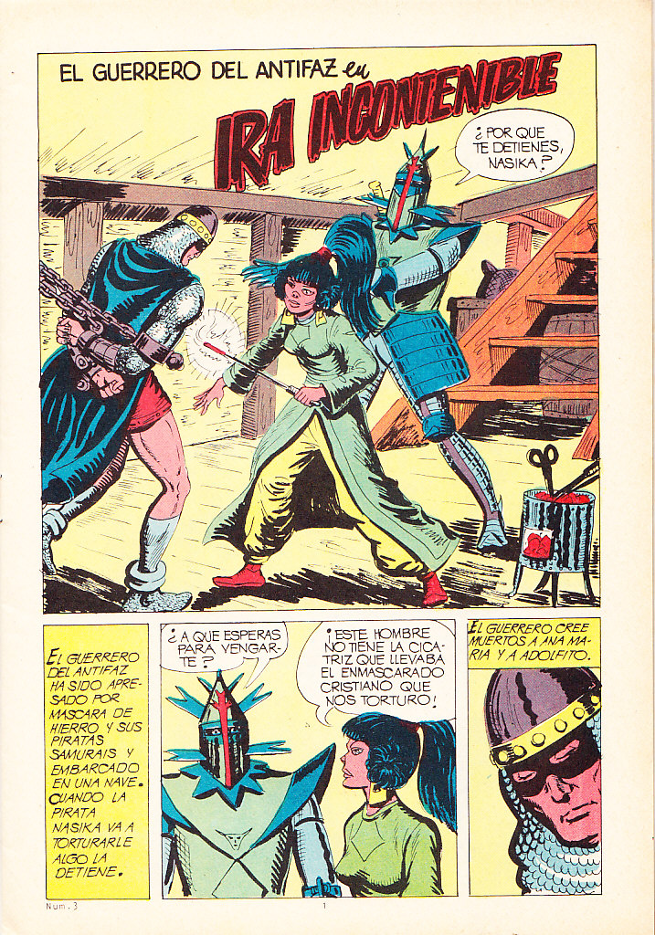 NUEVAS AVENTURAS DE EL GUERRERO DEL ANTIFAZ