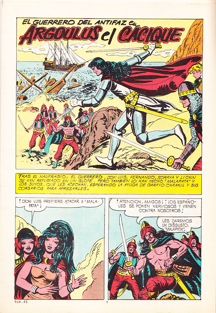 NUEVAS AVENTURAS DE EL GUERRERO DEL ANTIFAZ