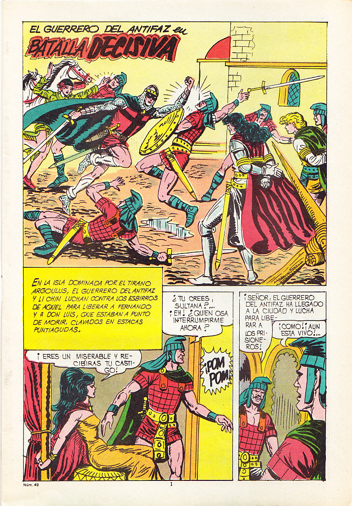 NUEVAS AVENTURAS DE EL GUERRERO DEL ANTIFAZ