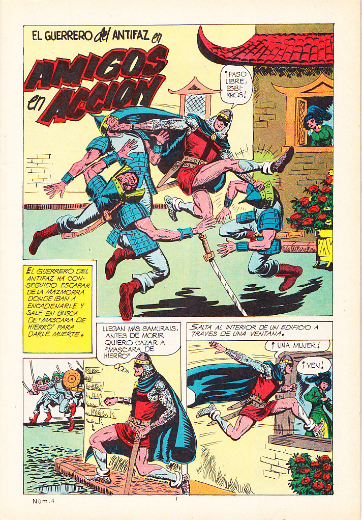 NUEVAS AVENTURAS DE EL GUERRERO DEL ANTIFAZ