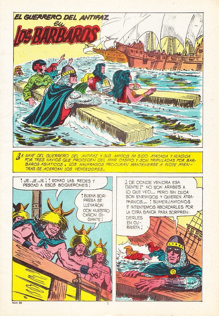 NUEVAS AVENTURAS DE EL GUERRERO DEL ANTIFAZ