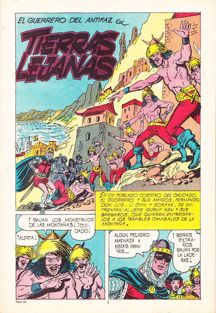 NUEVAS AVENTURAS DE EL GUERRERO DEL ANTIFAZ