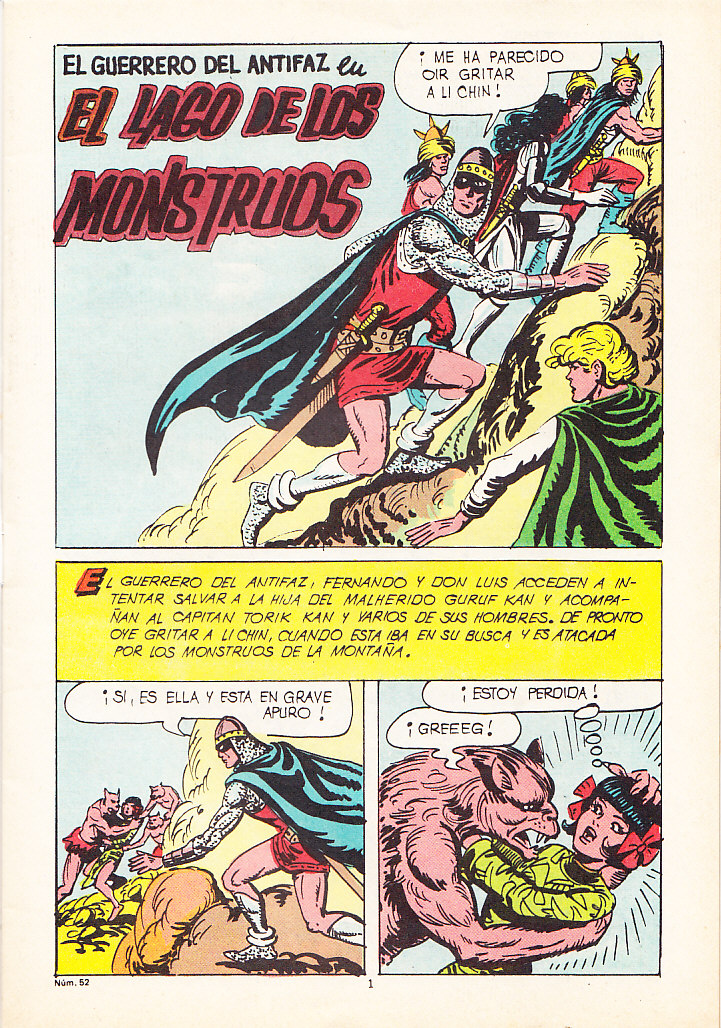 NUEVAS AVENTURAS DE EL GUERRERO DEL ANTIFAZ