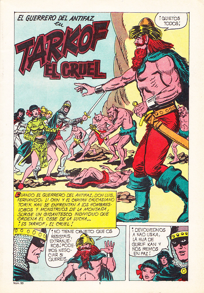 NUEVAS AVENTURAS DE EL GUERRERO DEL ANTIFAZ