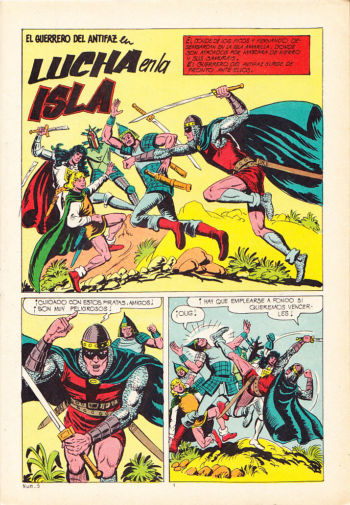 NUEVAS AVENTURAS DE EL GUERRERO DEL ANTIFAZ