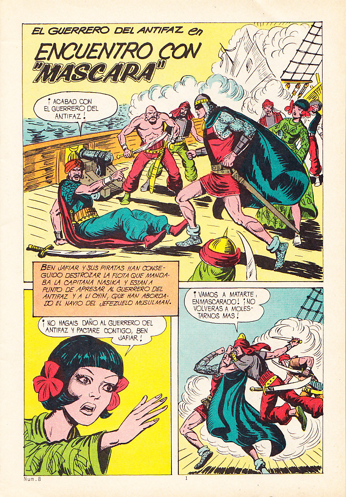 NUEVAS AVENTURAS DE EL GUERRERO DEL ANTIFAZ