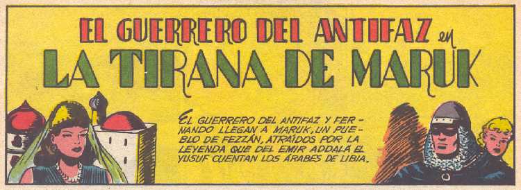 EL GUERRERO DEL ANTIFAZ