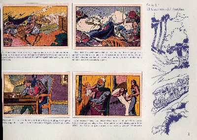 EL GUERRERO DEL ANTIFAZ ALBUM DE CROMOS 1