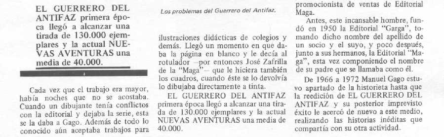 ARTICULO DE FRANSISCO TADEO JUAN PARA LA REVISTA SUNDAY N�10